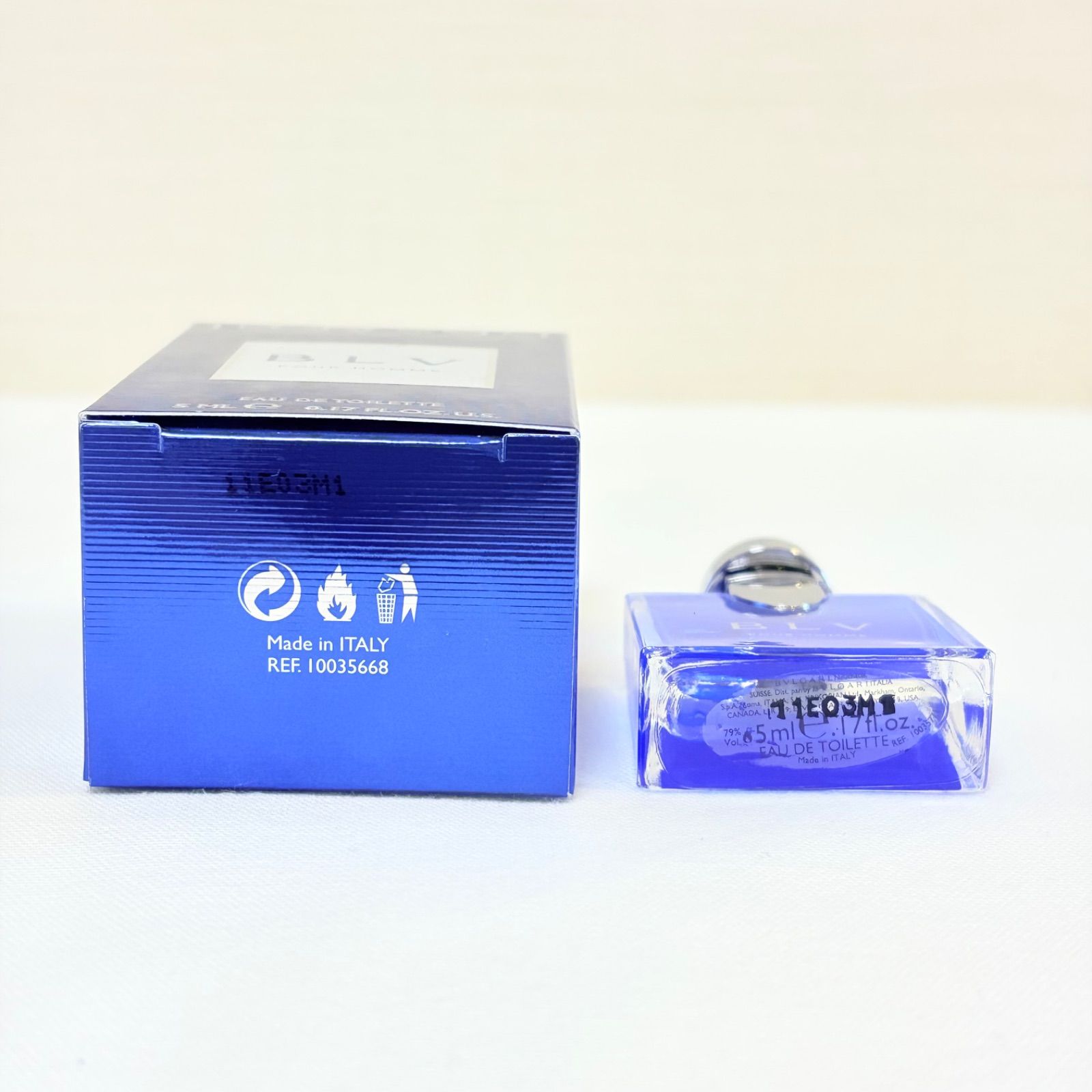 新品 BVLGARI BLV pour homme eau de toilette ブルガリ ブルー
