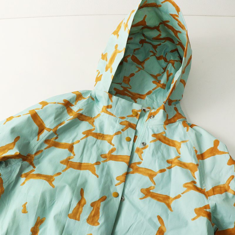 ミナペルホネン mina perhonen run run run レインコート 38＼ライト