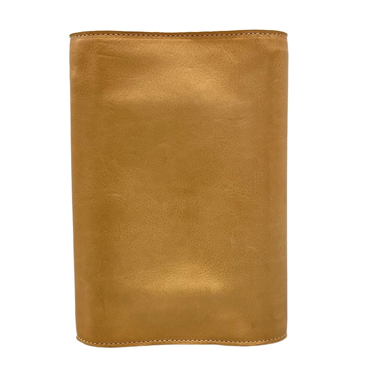 IL BISONTE イルビゾンテ 手帳 - 542223 09470 ライトブラウン レザー