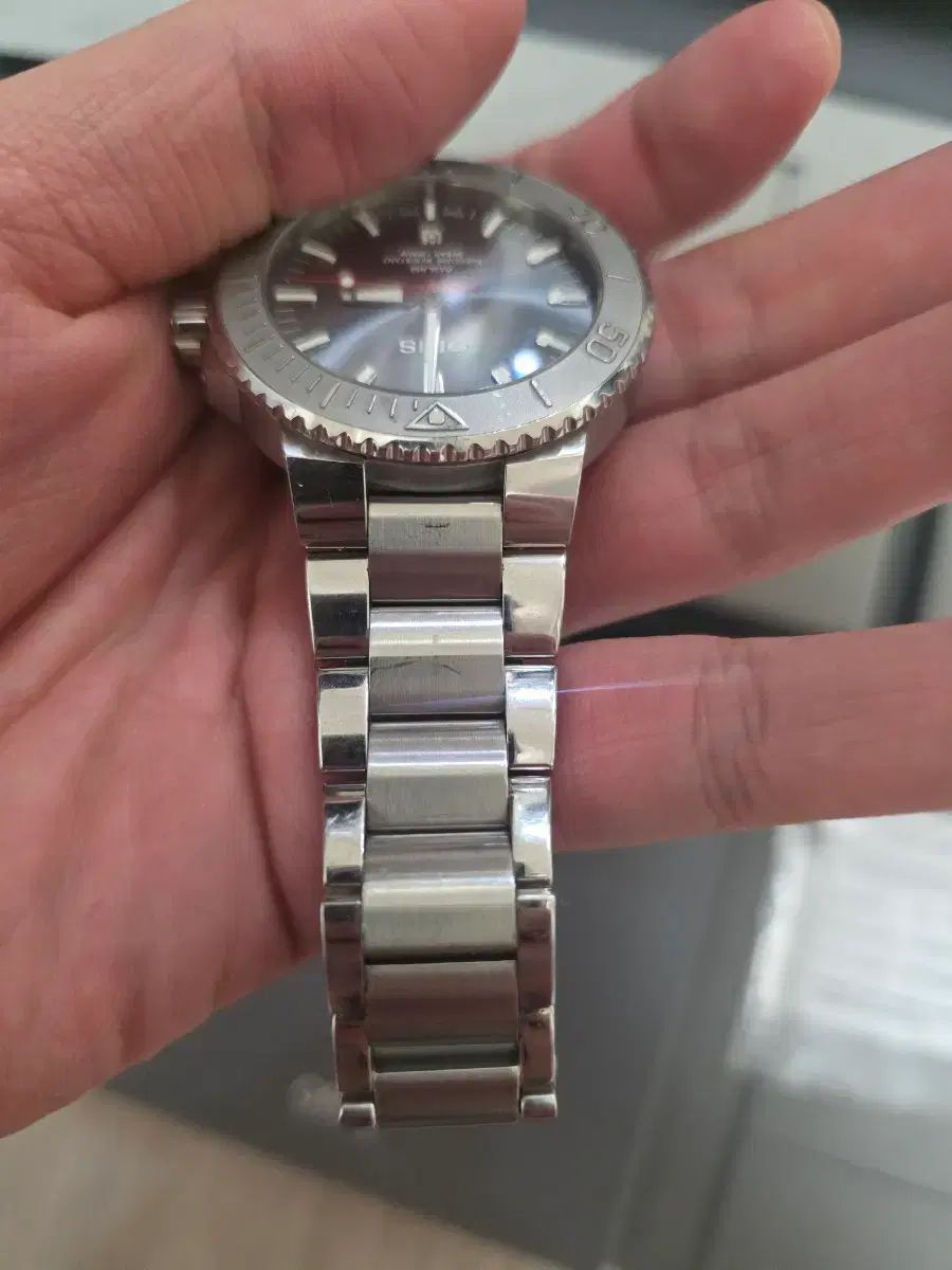  ORIS オリス アクイス シルバー 43mm ゆったり設計 自動巻き時計 腕時計(アナログ)