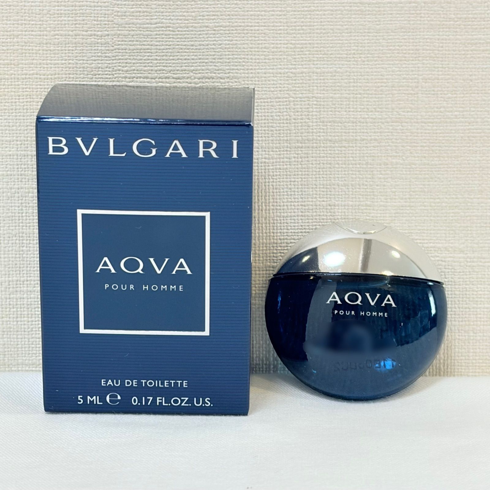 新品未使用 BVLGARI AQVA pour homme eau de toilette ブルガリ アクア