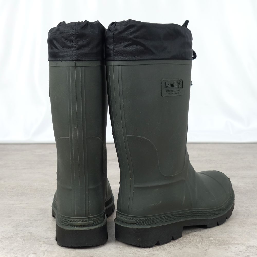  カミック kamik アイスブレーカー ブラック US 10 28 cm ラバーブー スノーブーツ アウトドアシューズ