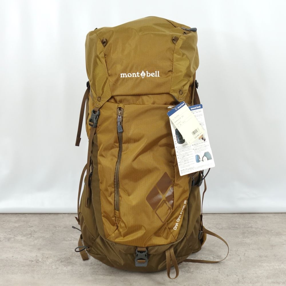♥ モンベル mont bell チャチャパック 35 L ブラウン 1133