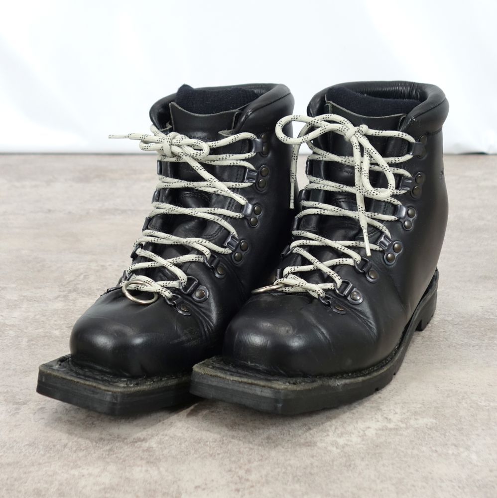 スカルパ SCARPA レザー テレマーク スキー ブーツ 革靴 75mm 3p