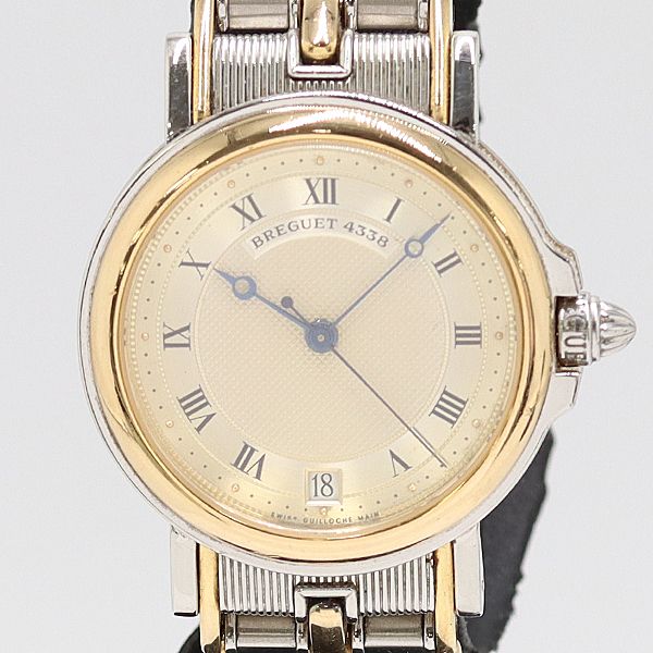 稼働 ブレゲ マリーン SA4400 12 X70 AT 自動巻 シャンパン文字盤 メンズ腕時計 0012650 1JWT MTY ABC18395
