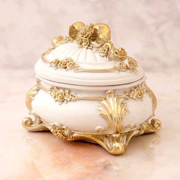 ヨーロピアン風 ジュエリーボックス アクセサリーケース 小物入れ