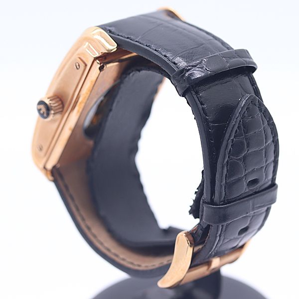  稼働 エンポリオ アルマーニ AR 4233 30 AT 自動巻 ブラック スケルトン文字盤 メンズ腕時計 0539000 1ERT MST ABC18463 シワになりにくい 自動巻き時計 腕時計(アナログ)