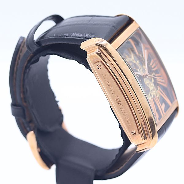 スケルトン文字盤 メンズ腕時計