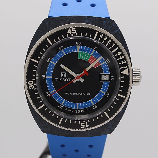 稼働 箱 保付 ティソ シデラル T145 407 97 057 01 SS AT 自動巻 ブラック文字盤 メンズ腕時計 0313500 1BGT ABC18490 KMT