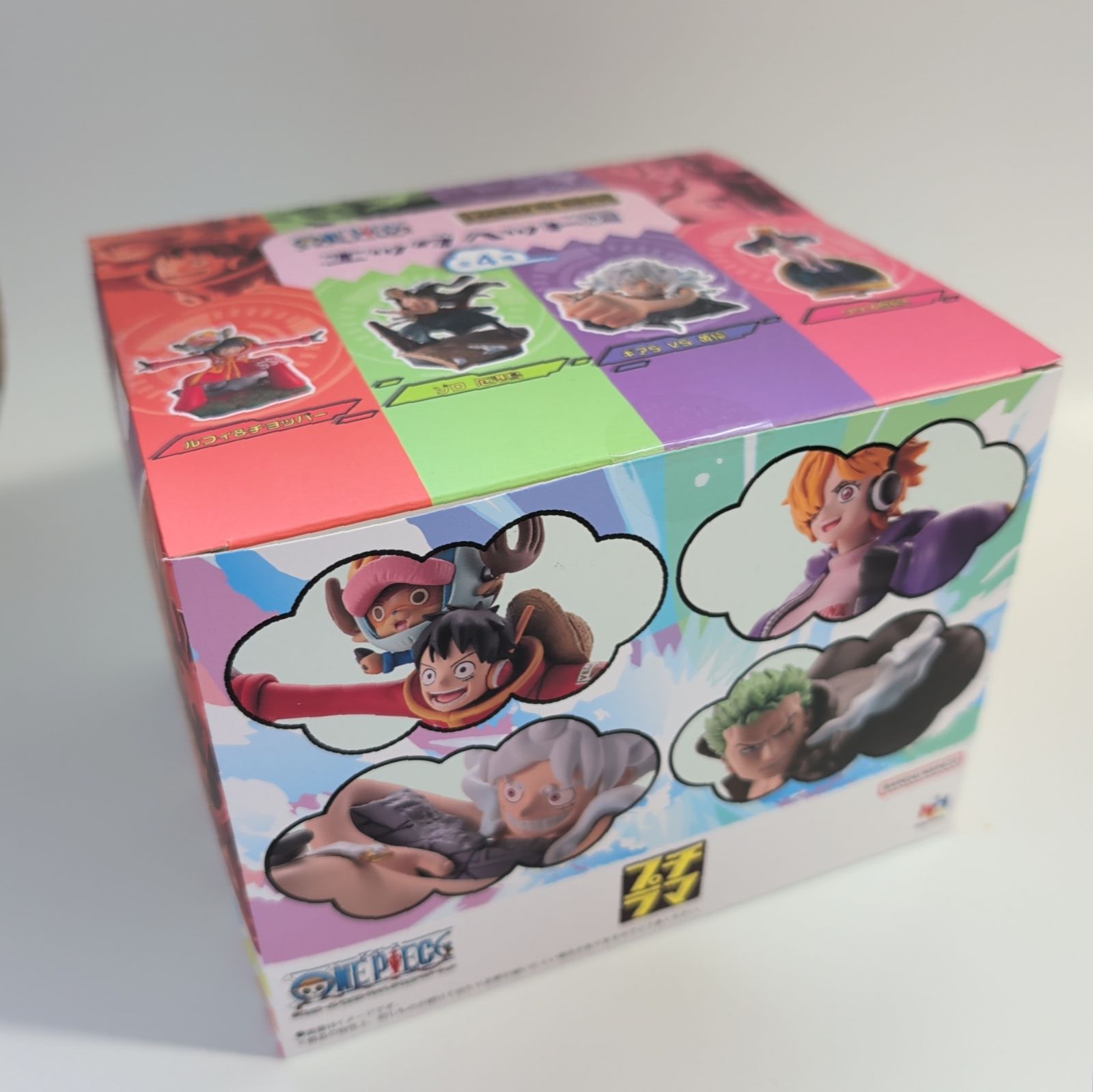 未開封BOX】ワンピース LOGBOX エッグヘッド編 プチラマ 1BOX 4個入り 