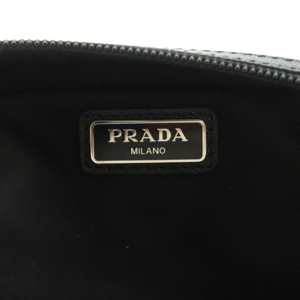 プラダ PRADA ペンケース ポーチ 文房具 黒 /MI □OH - メルカリ