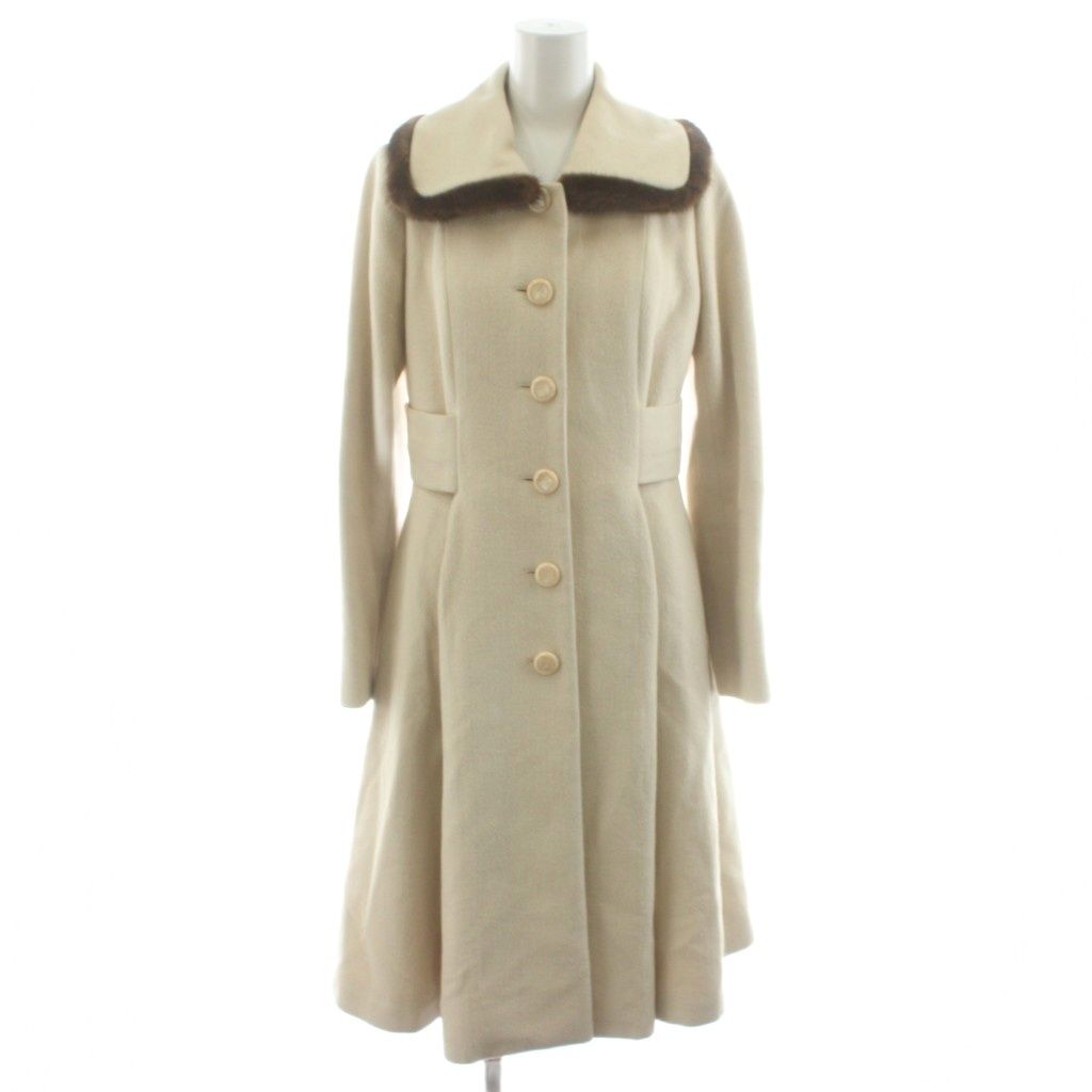 ハロッズ Harrods コート ロング丈 ミンクファー アンゴラ アウター 1