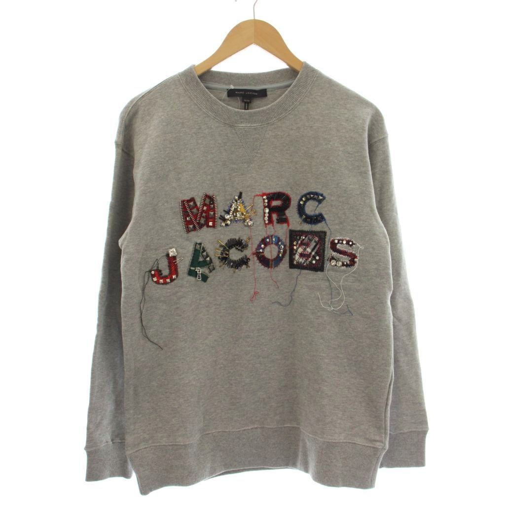マークジェイコブス MARC JACOBS ビジューロゴ スタッズ スウェット