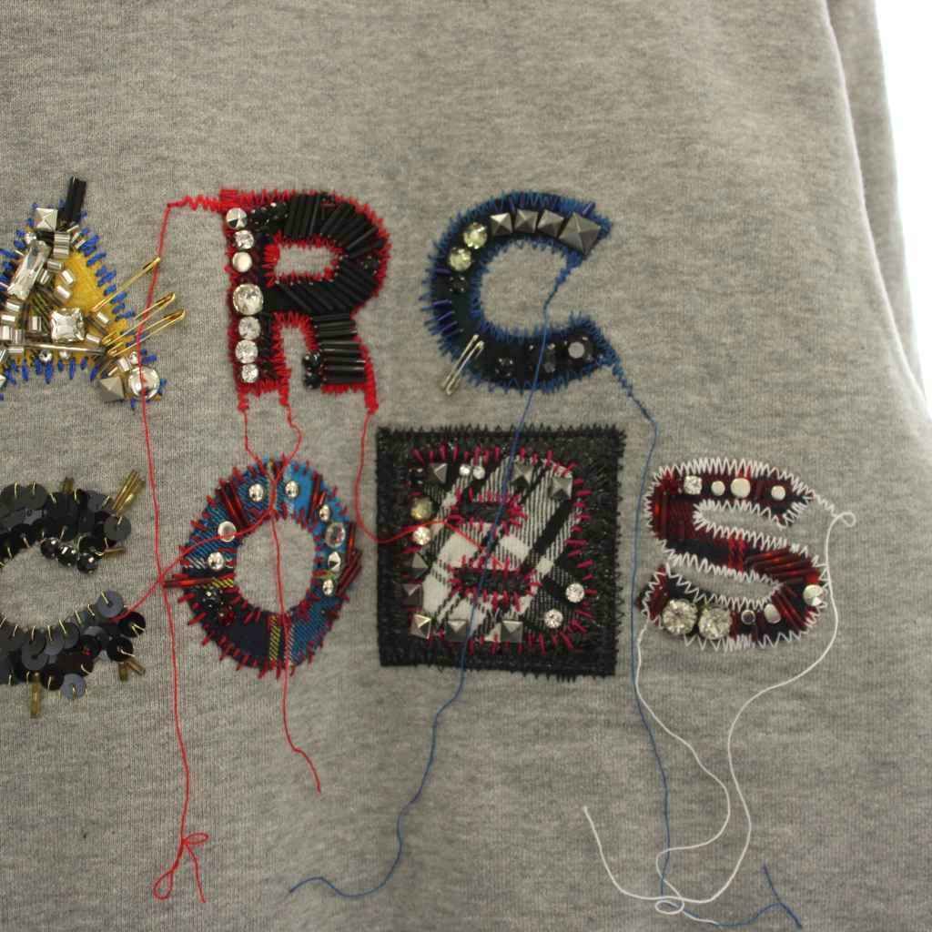 マークジェイコブス MARC JACOBS ビジューロゴ スタッズ スウェット