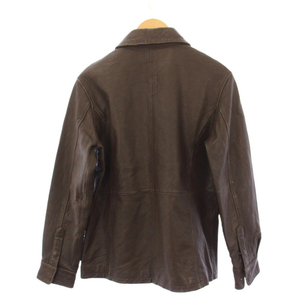 エディーバウアー EDDIE BAUER レザージャケット 革ジャン 羊革 ステン