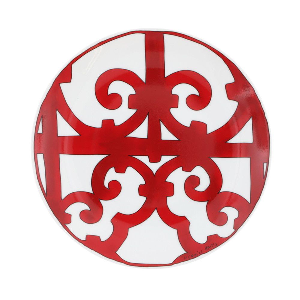 エルメス プレート ガダルキヴィール パンプレート 陶器 2点セット