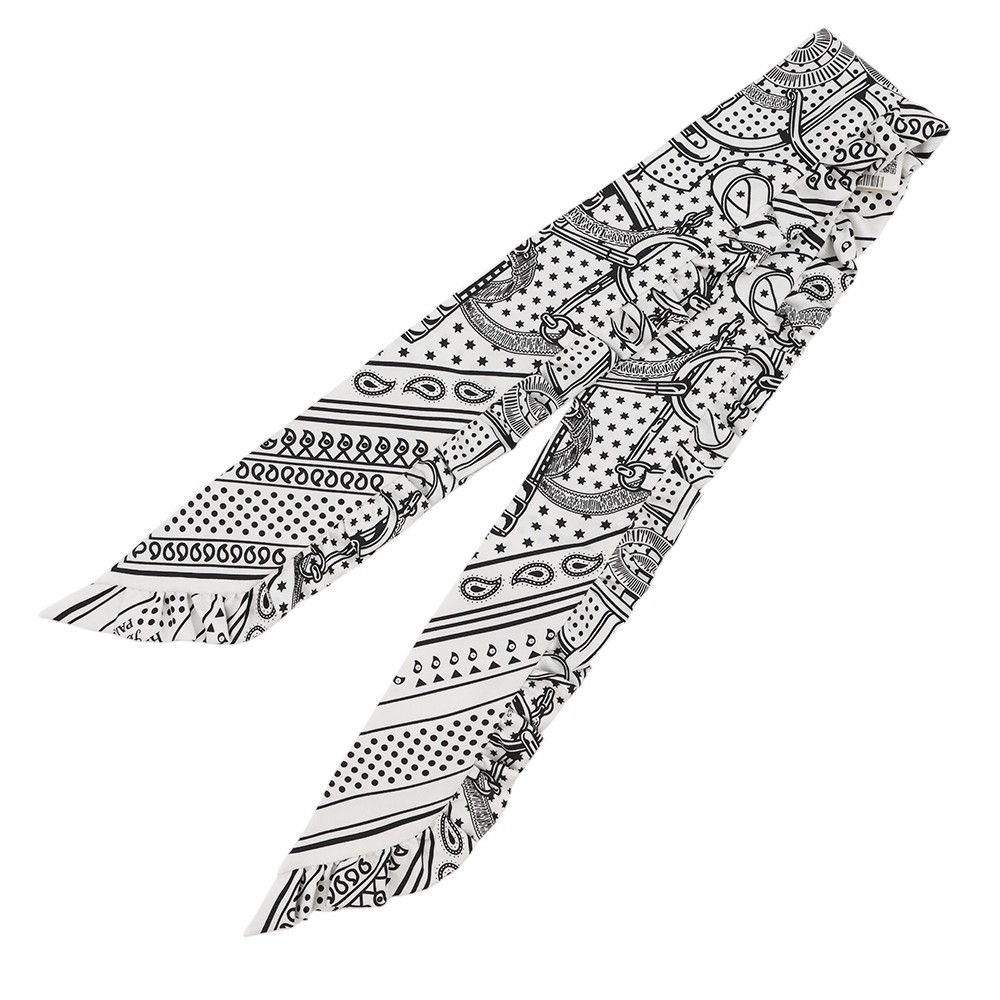 エルメス スカーフ ツイリー フリル エプロン・ドール・バンダナ