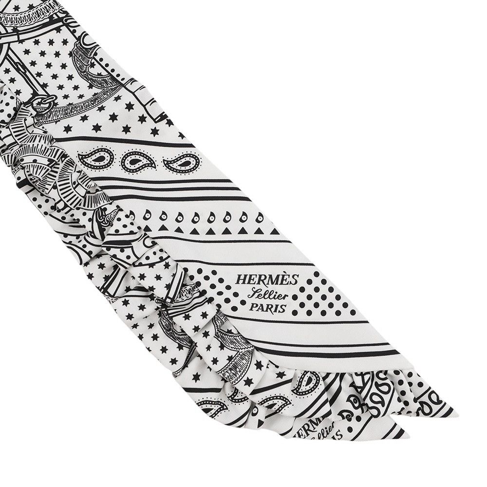 エルメス スカーフ ツイリー フリル エプロン・ドール・バンダナ