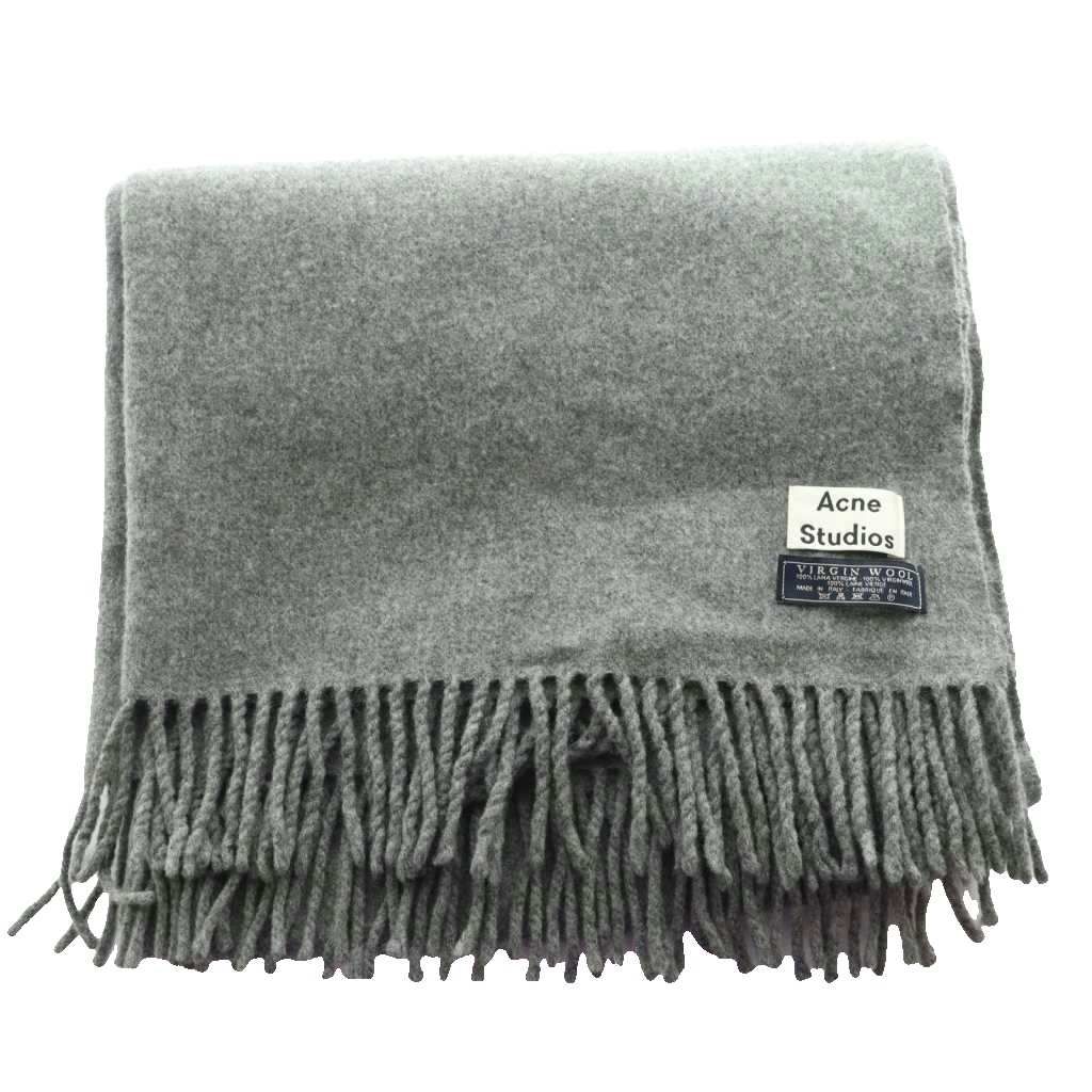 アクネ ストゥディオズ Acne Studios ウールフリンジストール マフラー