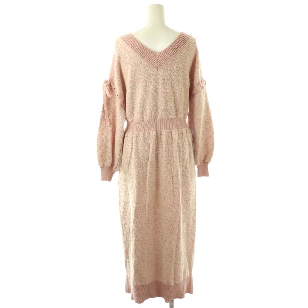 グレースコンチネンタル GRACE CONTINENTAL レーシーニットワンピース