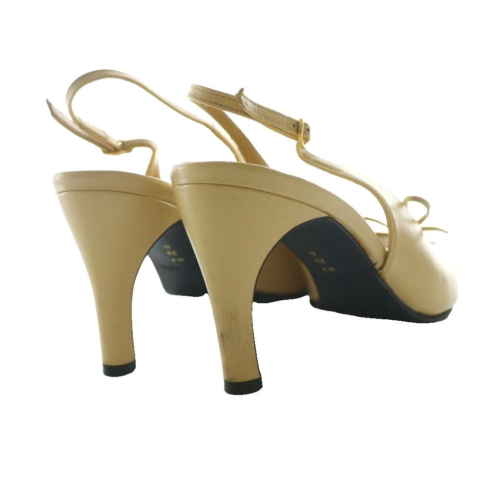 銀座かねまつ GINZA Kanematsu バックストラップパンプス 23cm