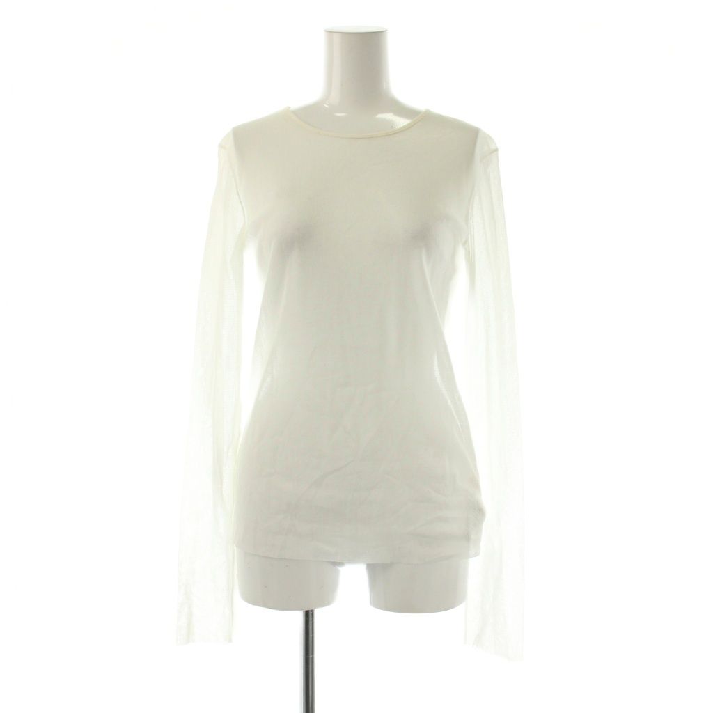 【新品未使用】24SS plage プラージュ ロンT シアー プラージュ Plage 24SS Mesh Sheer ロンT カットソー メッシュ シアー