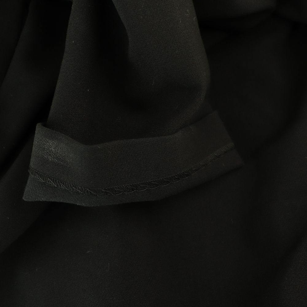 エンフォルド ENFOLD ダブルクロスアシンメコクーンワンピース ロング