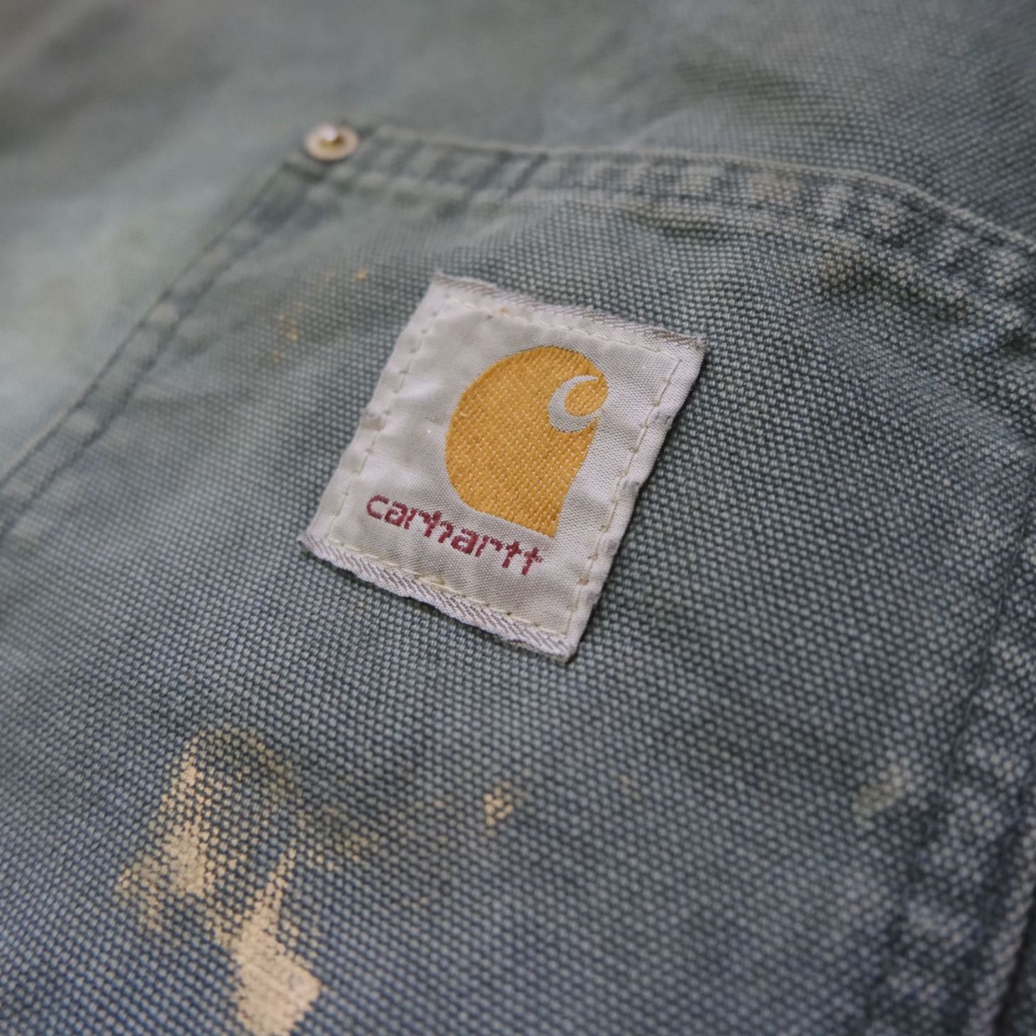 Carhartt】USA製・星タグ／90s ミシガンチョアコート／モスグリーン