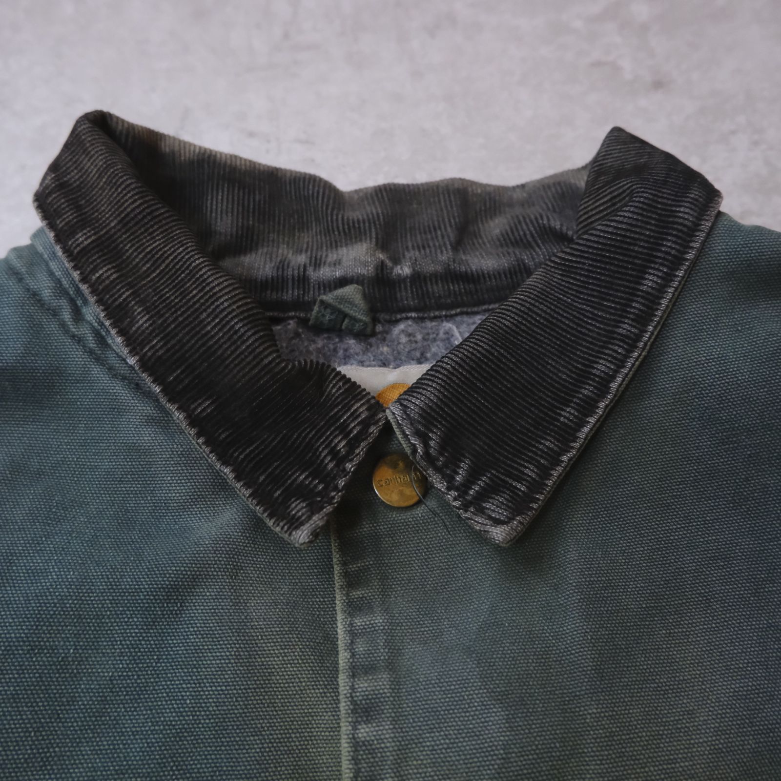 Carhartt】USA製・星タグ／90s ミシガンチョアコート／モスグリーン