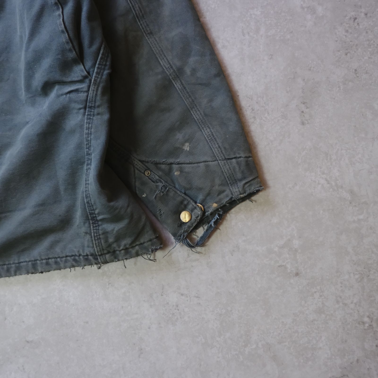 Carhartt】USA製・星タグ／90s ミシガンチョアコート／モスグリーン