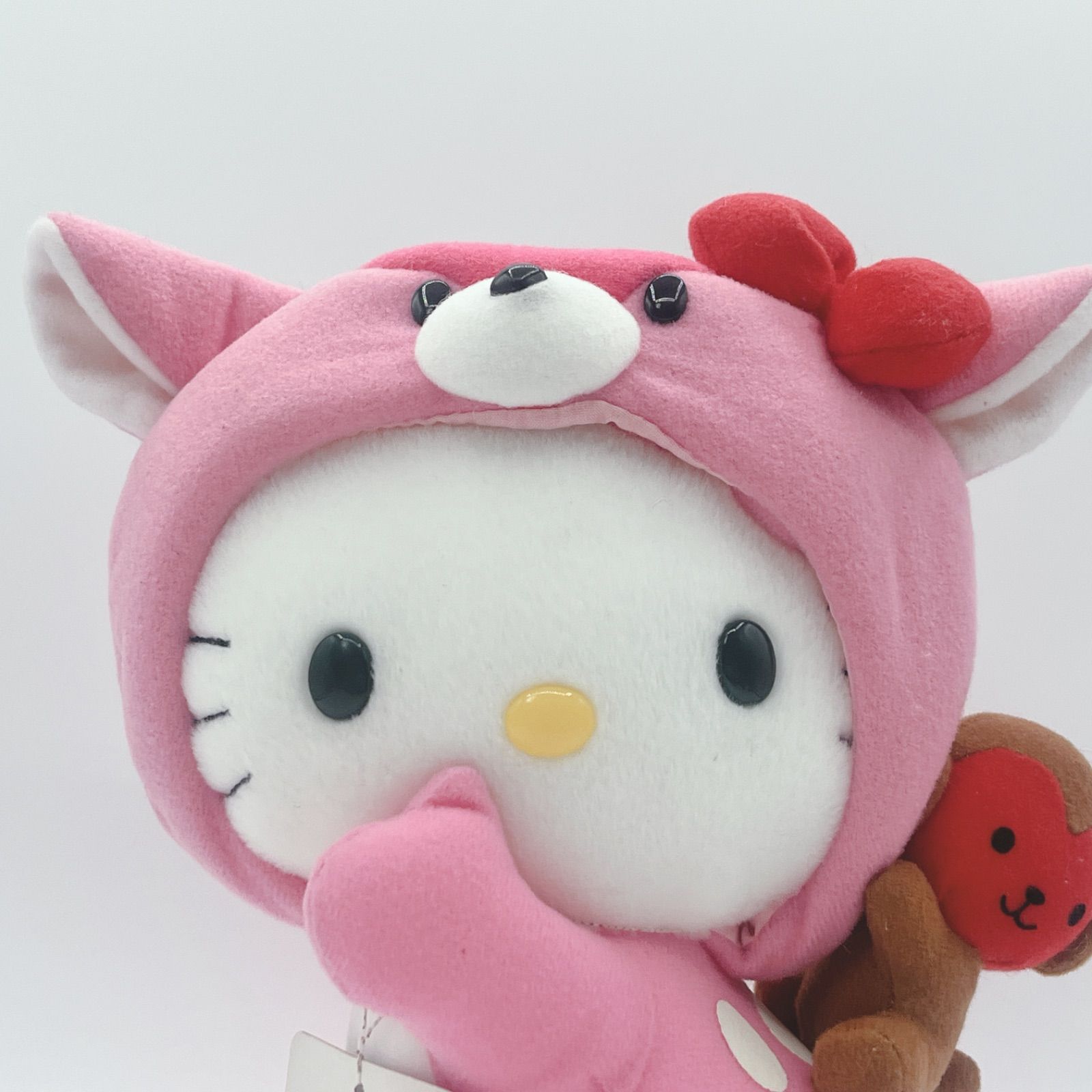 タグ付き🔸2003年製】ご当地キティ 宮島 ぬいぐるみ 【ハローキティ/猿