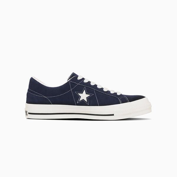 コンバース ワンスター スエード スニーカー メンズ ローカット ネイビー converse one star suede