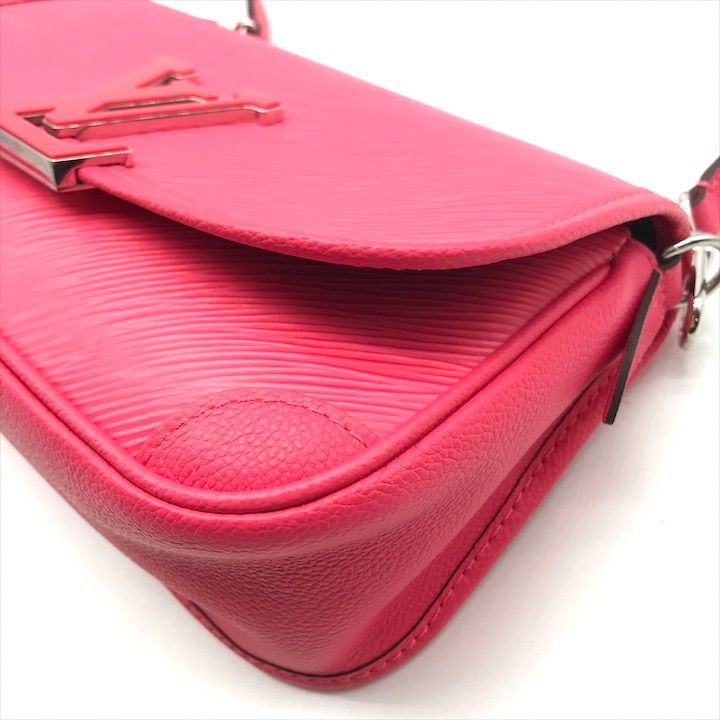 超美品 LOUISVUITTON ルイヴィトン エピ ビュシ NM ピンク M59460 