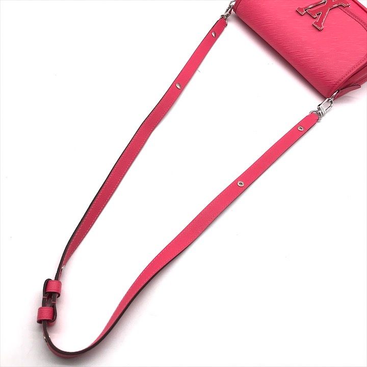 超美品 LOUISVUITTON ルイヴィトン エピ ビュシ NM ピンク M59460 