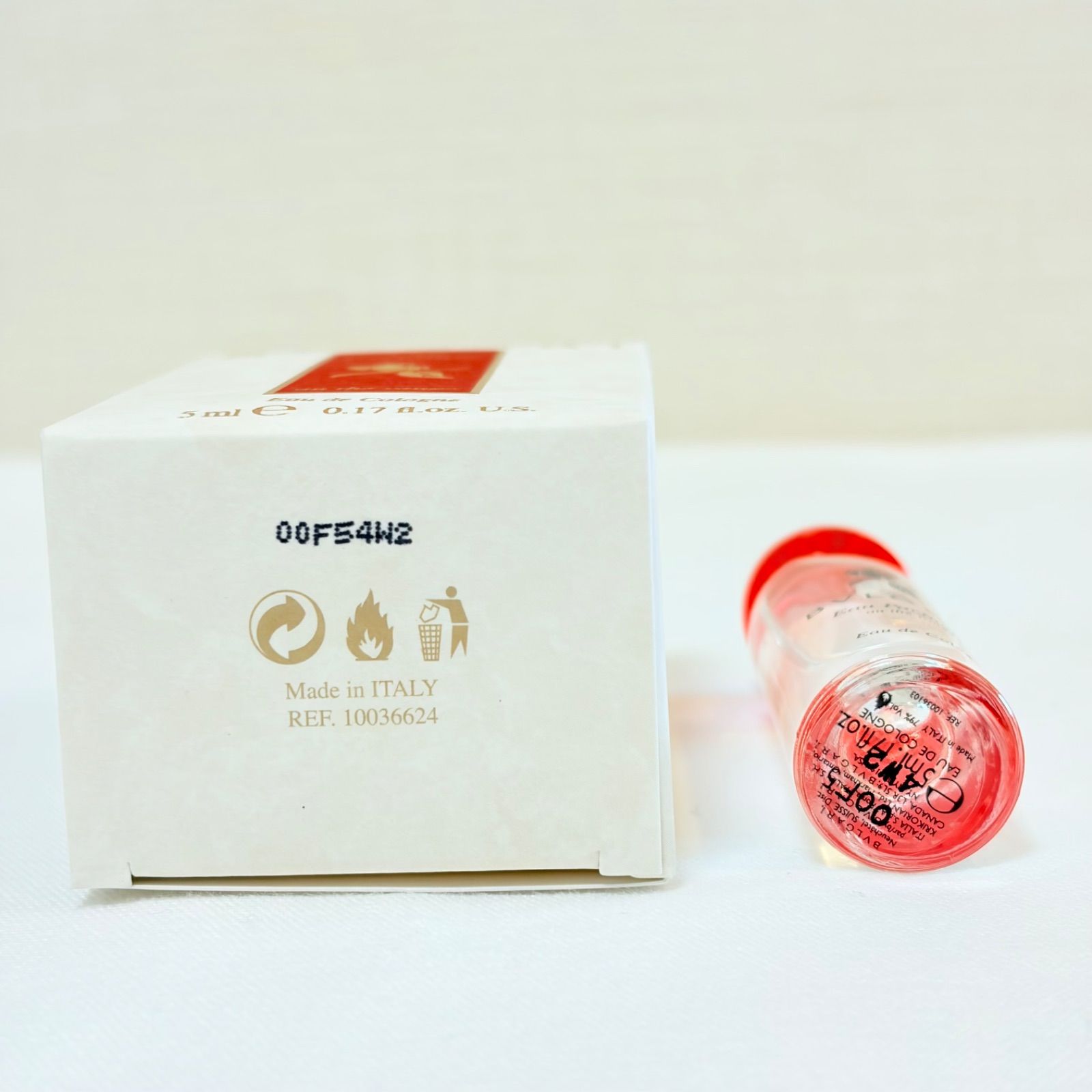 廃盤品 BVLGARI Eau Parfumee au the rouge eau de cologne ブルガリ