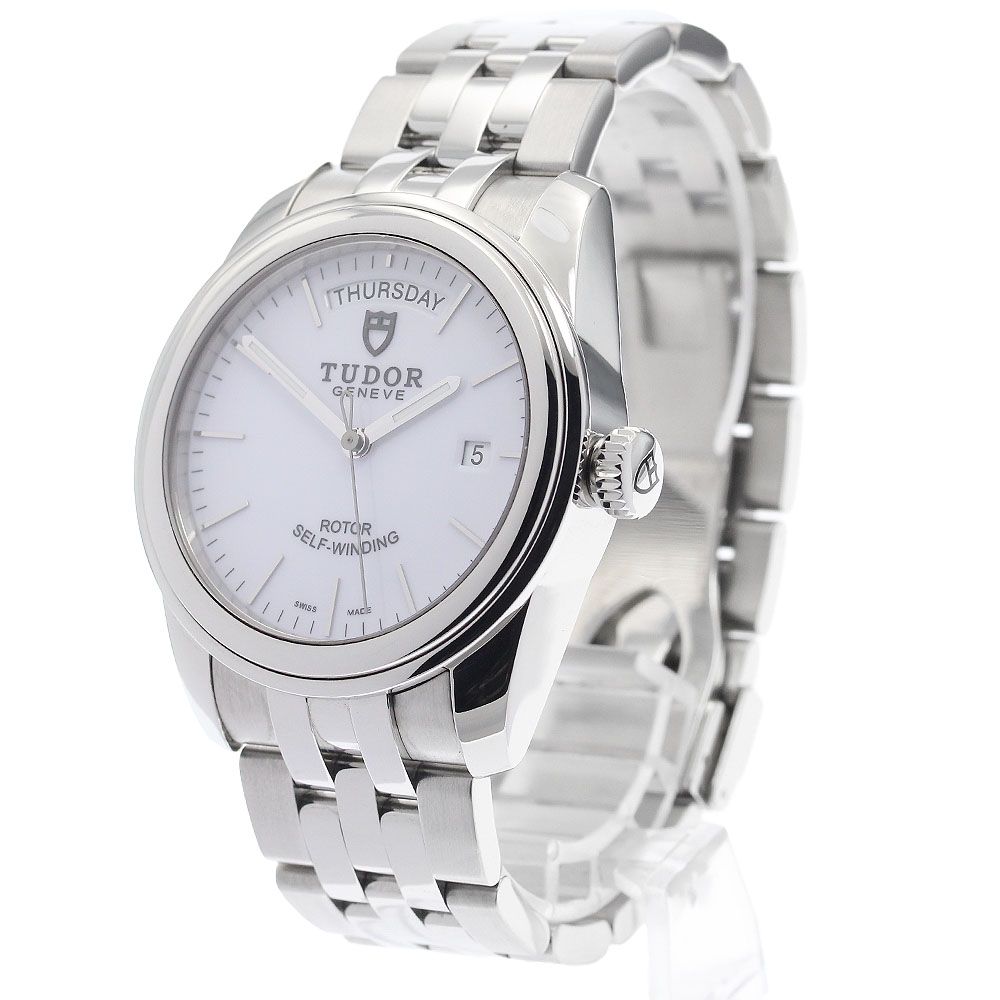  チュードル TUDOR 56000 グラマー デイトデイ 自動巻き メンズ _940341 トレンチコート 自動巻き時計 腕時計(アナログ)