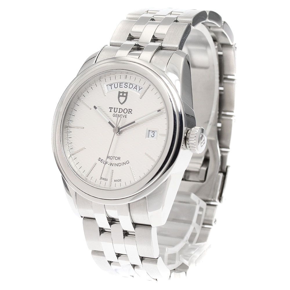  チュードル TUDOR 56000 グラマー デイトデイ 自動巻き メンズ 保証書付き_940342 売れ筋 自動巻き時計 腕時計(アナログ)