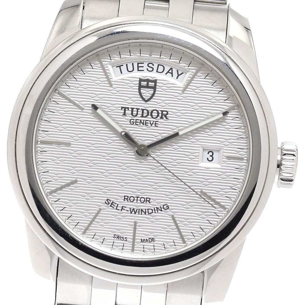 チュードル TUDOR 56000 グラマー デイトデイ 自動巻き メンズ 保証書付き_940342