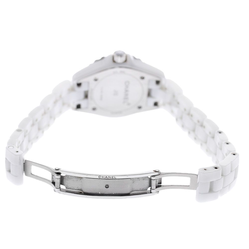 シャネル CHANEL H3243 J12 8Pダイヤ ピンクサファイアベゼル クォーツ レディース _939181 シャネル CHANEL H3243 J12 8Pダイヤ ピンクサファイアベゼル クォーツ