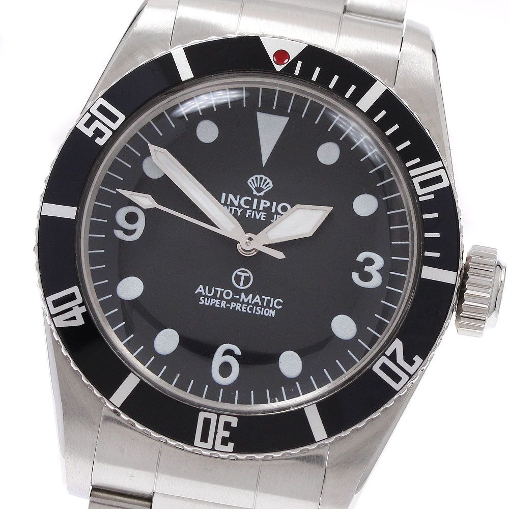 インキピオ INCIPIO INCIPIO 10 インキピオ10 自動巻き メンズ き_916644