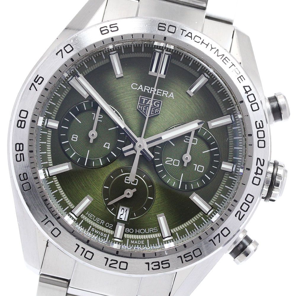 タグホイヤー TAG HEUER CBN2A10 BA0643 カレラ キャリバー ホイヤー02 スポーツ クロノグラフ 自動巻き メンズ 保証書付き_939041