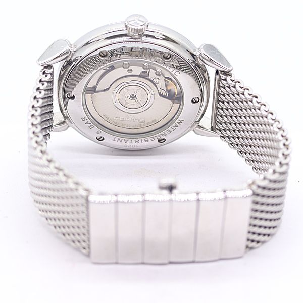  保 稼働 フォルティス オーケストラ スモセコ 900 20 165 1028 AT 自動巻 白文字盤 メンズ腕時計 0566500 1OKT MST ABC18457 カジュアルシャツ 自動巻き時計 腕時計(アナログ)