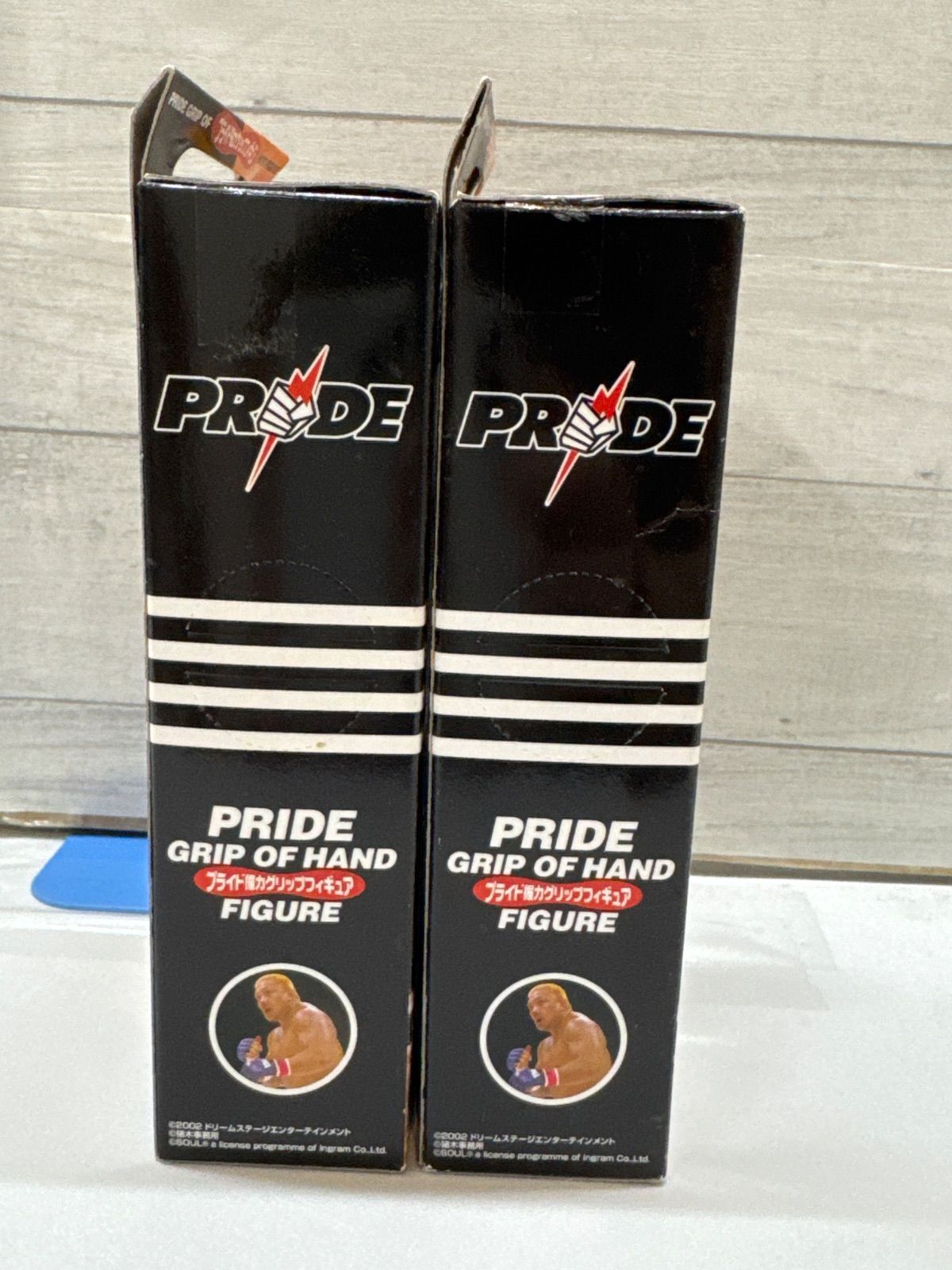 I2-57】◇ PRIDE 握力グリップフィギュア 藤田和之 桜庭和志 2点セット