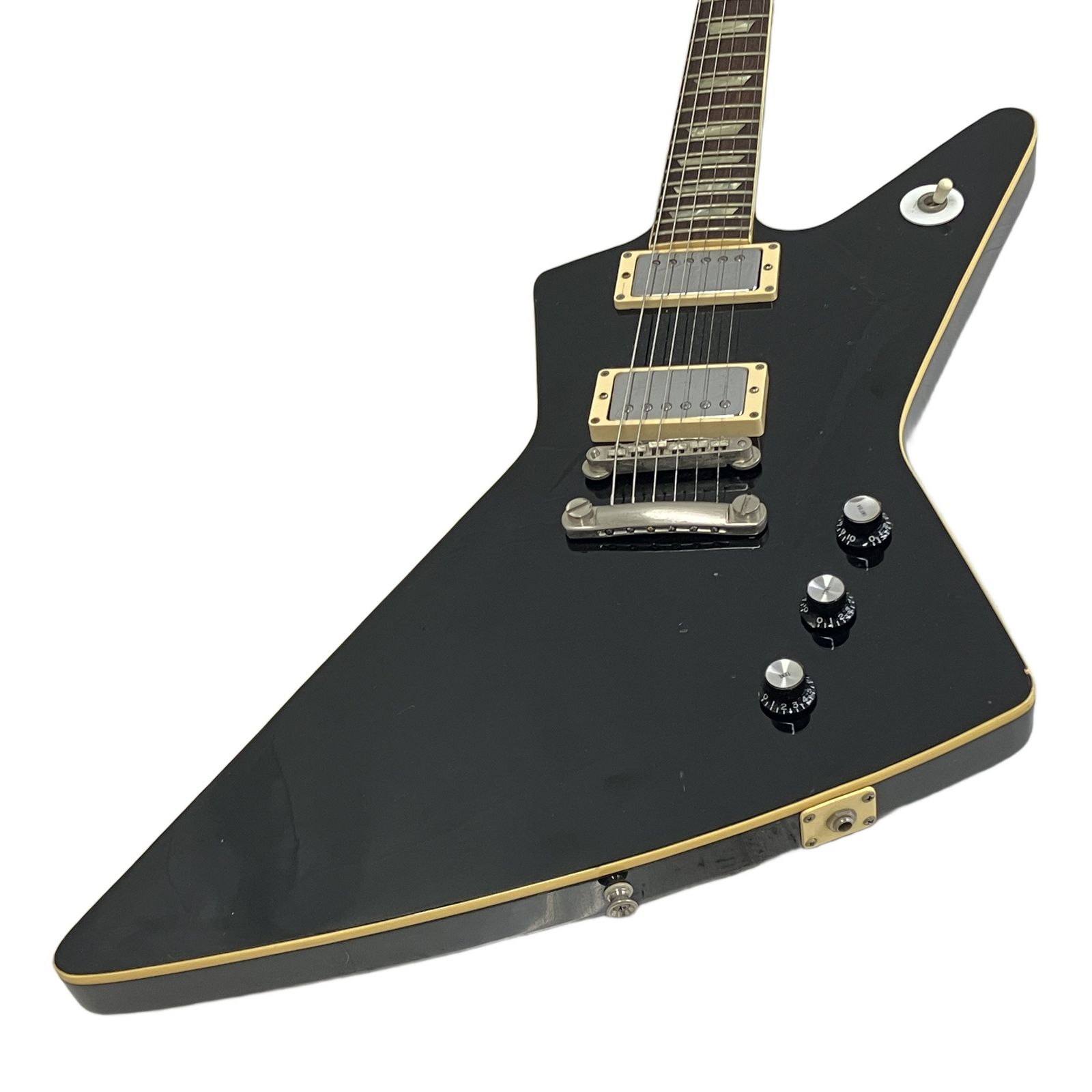 Greco Explorer エレキギター ロック ブラック 弦楽器 中古 訳あり