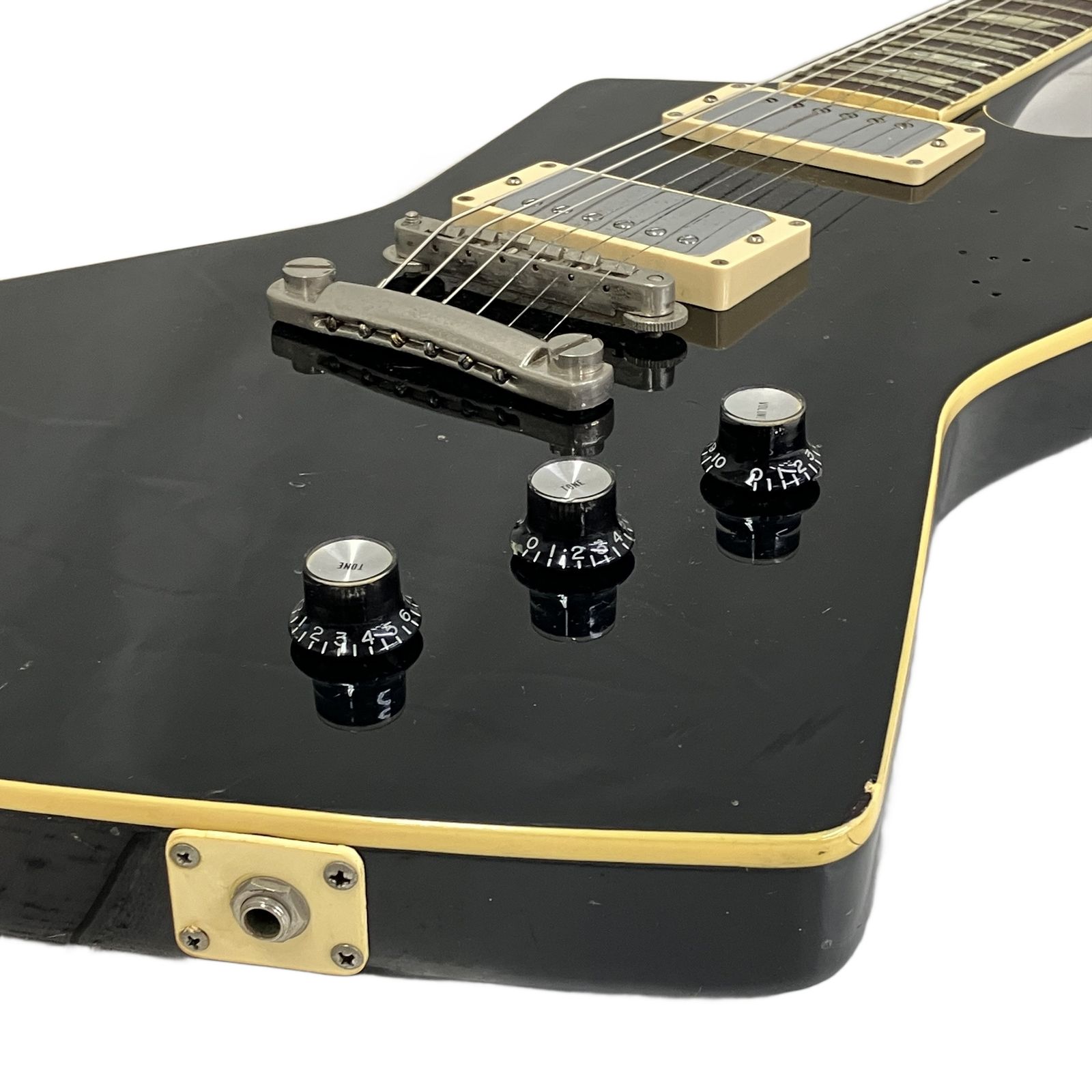 Greco Explorer エレキギター ロック ブラック 弦楽器 中古 訳あり