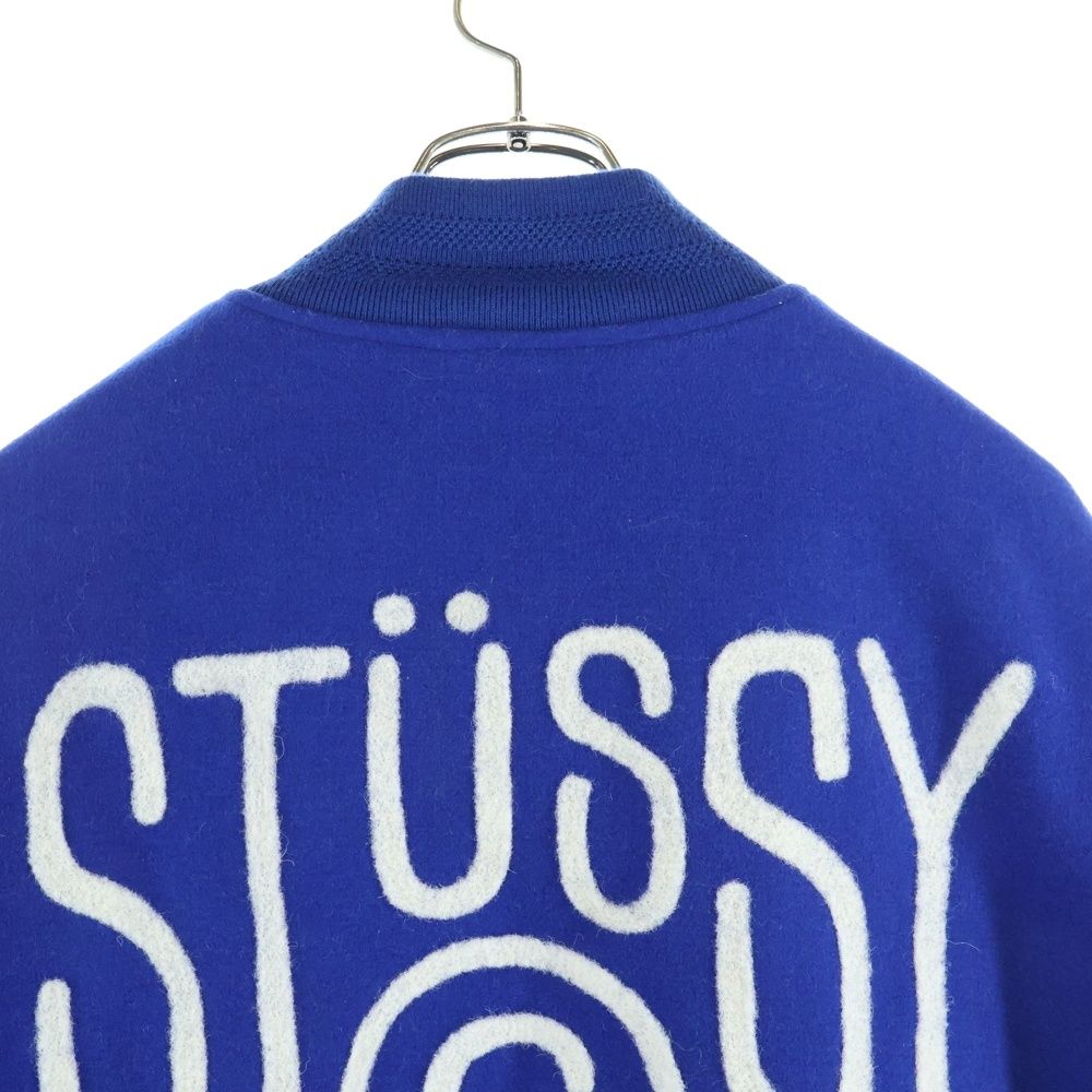 STUSSY (ステューシー) 23AW SPORT MELTON VARSITY JACKET スポーツ