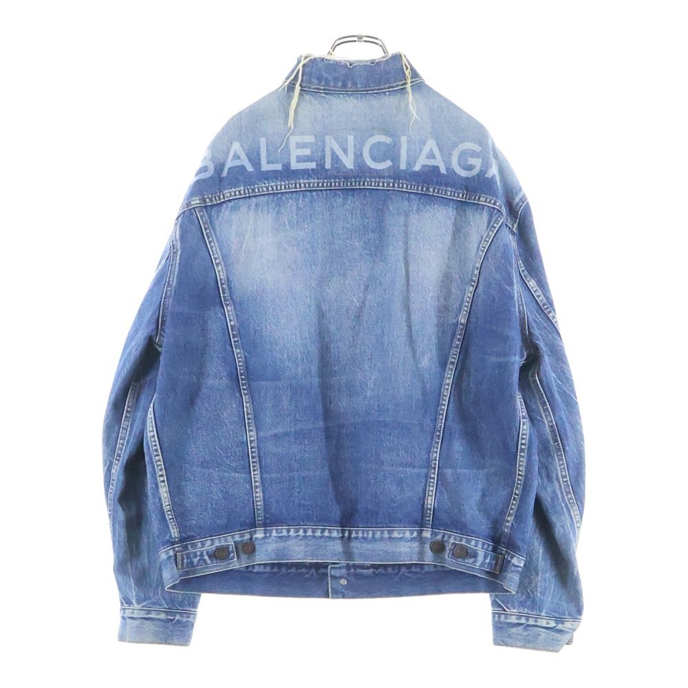 BALENCIAGA (バレンシアガ) 17AW オーバーサイズ デニム トラッカー