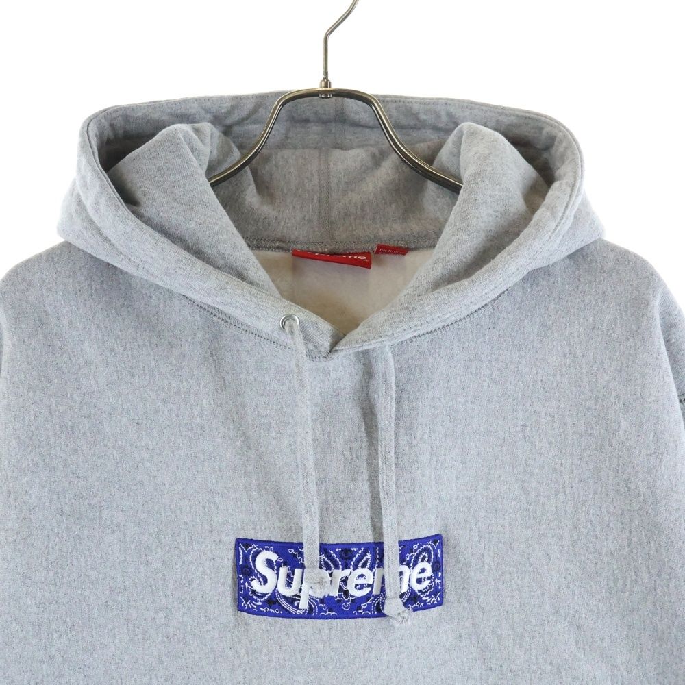SUPREME (シュプリーム) 19AW Bandana Box Logo Hooded Sweatshirt