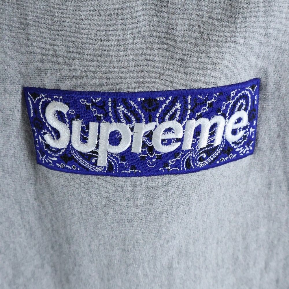 SUPREME (シュプリーム) 19AW Bandana Box Logo Hooded Sweatshirt
