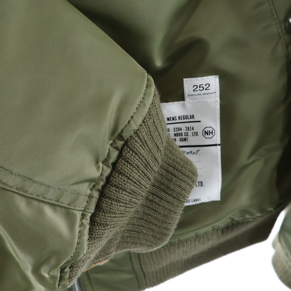 NEIGHBORHOOD (ネイバーフッド) 25AW MA-1 FLIGHT JACKET MOD